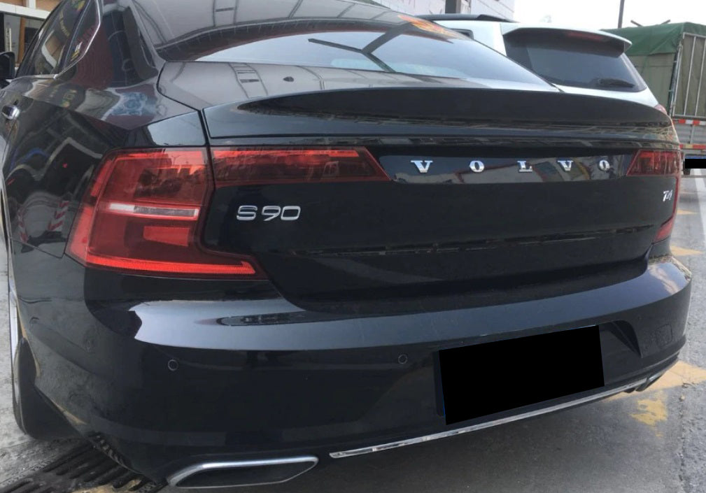 VOLVO S90 II 2016+ SPOILER POSTERIORE SUL COFANO ABS DESIGN TUNING