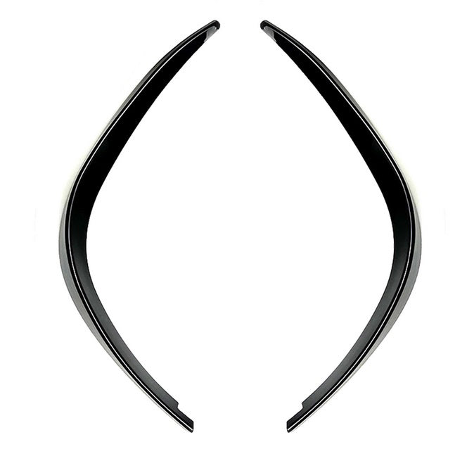 MERCEDES A-CLASS W177 PAIR OF FRONT BUMPER MOULDINGS AMG LOOK 3M