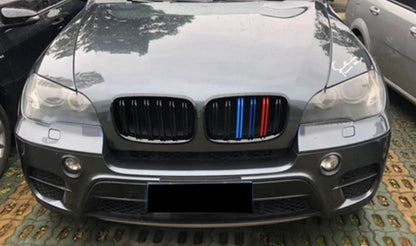 BMW X6 E71 X5 E70 GRIGLIA ANTERIORE DOPPIA FASCIA M 3 COLORI AUTOELEGANCERICAMBI