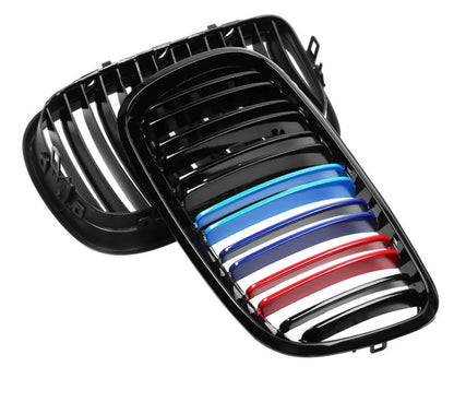 BMW X5 F15 X6 F16 CALANDRA DOPPIA STRISCIA 3 COLORI M GRIGLIE ANTERIORI AUTOELEGANCERICAMBI