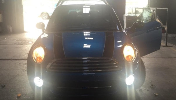 FARI FENDINEBBIA ANGEL EYES LED DIURNE MINI R58 COUPE 2011-2014