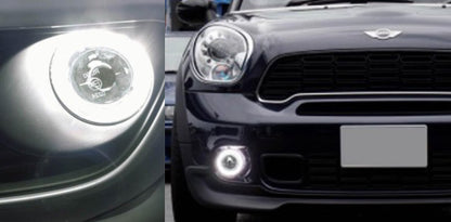 FARI FENDINEBBIA ANGEL EYES LED DIURNE MINI R58 COUPE 2011-2014