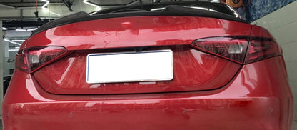 BONNET SPOILER ALFA ROMEO GIULIA 2015+ SPORTY DESIGN IN ABS / PLASTIC
