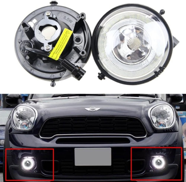 FARI FENDINEBBIA ANGEL EYES LED DIURNE MINI R55 CLUBMAN 2007-2014