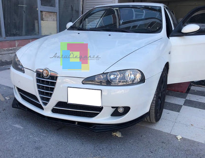 ALFA ROMEO 147 05-10 FACELIFT SPLITTER SPOILER SOTTO PARAURTI ANTERIORE ABS AUTOELEGANCERICAMBI