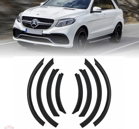 MERCEDES GLE W166 SUV 2015+ ABS WHEEL ARCH FENDERS