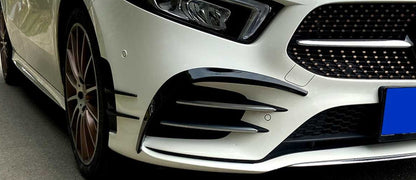 MERCEDES A-CLASS W177 PAIR OF FRONT BUMPER MOULDINGS AMG LOOK 3M