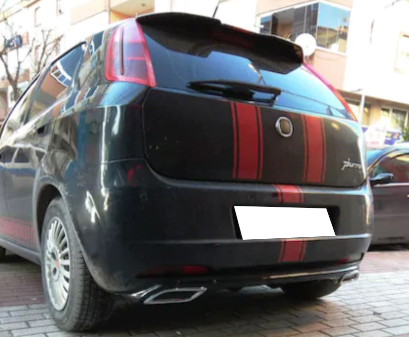 FIAT PUNTO / PUNTO EVO DIFFUSORE SOTTO PARAURTI DIFFUSORE TERMINALI OVALI ABS