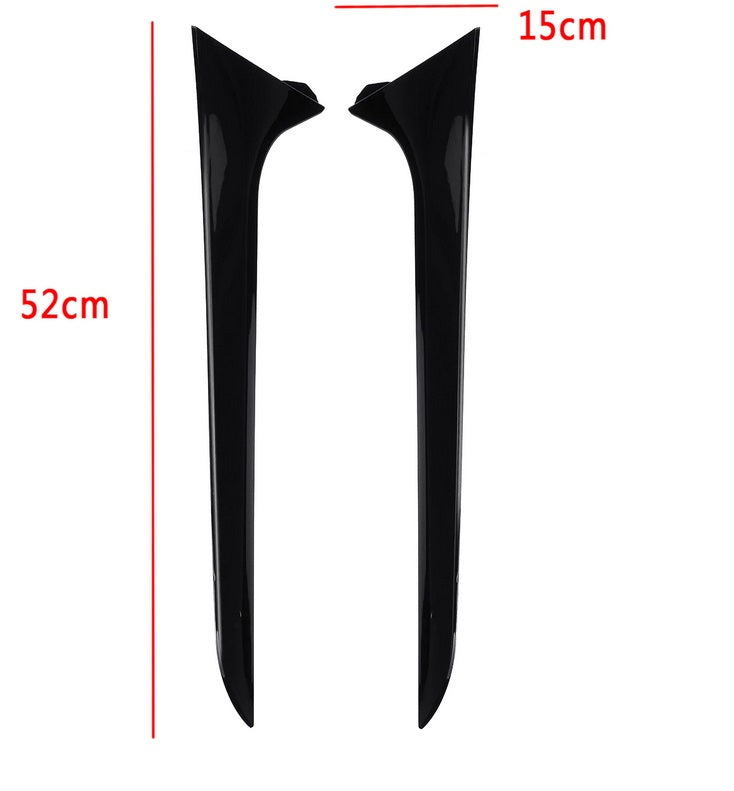 AUDI A6 4G AVANT / ALLROAD 2011-2018 DEFLETTORI LUNOTTO POSTERIORE LATERALI 3M ADESIVI AUTOELEGANCERICAMBI