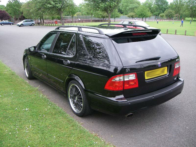REAR WINDOW SPOILER SAAB 95 9-5 STATION WAGON SPORTY LOOK WING