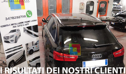 AUDI A6 C7 4G AVANT 2011+ SPOILER POSTERIORE ALETTONE TETTO ALETTONE LOOK RS6 - AUTOELEGANCERICAMBI