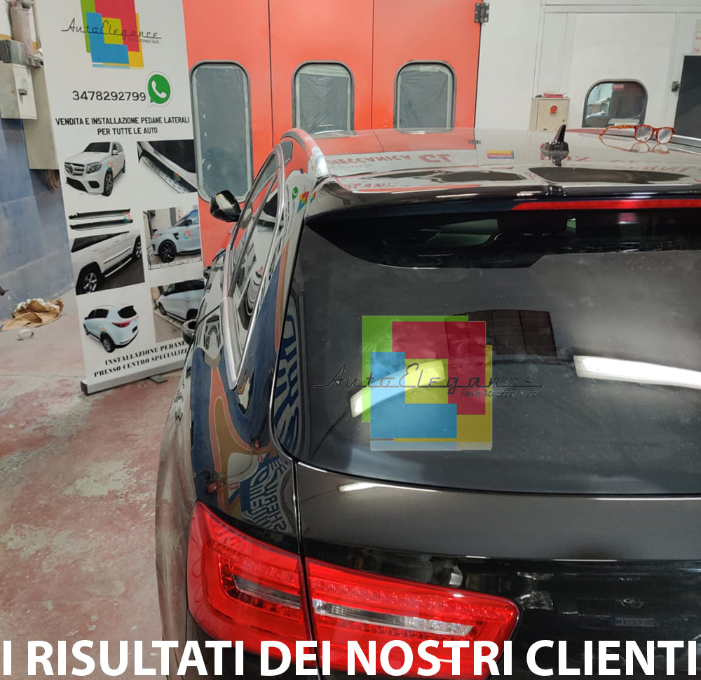 AUDI A6 C7 4G AVANT SPOILER POSTERIORE ALETTONE SUL TETTO ALETTONE LOOK RS6 AUTOELEGANCERICAMBI