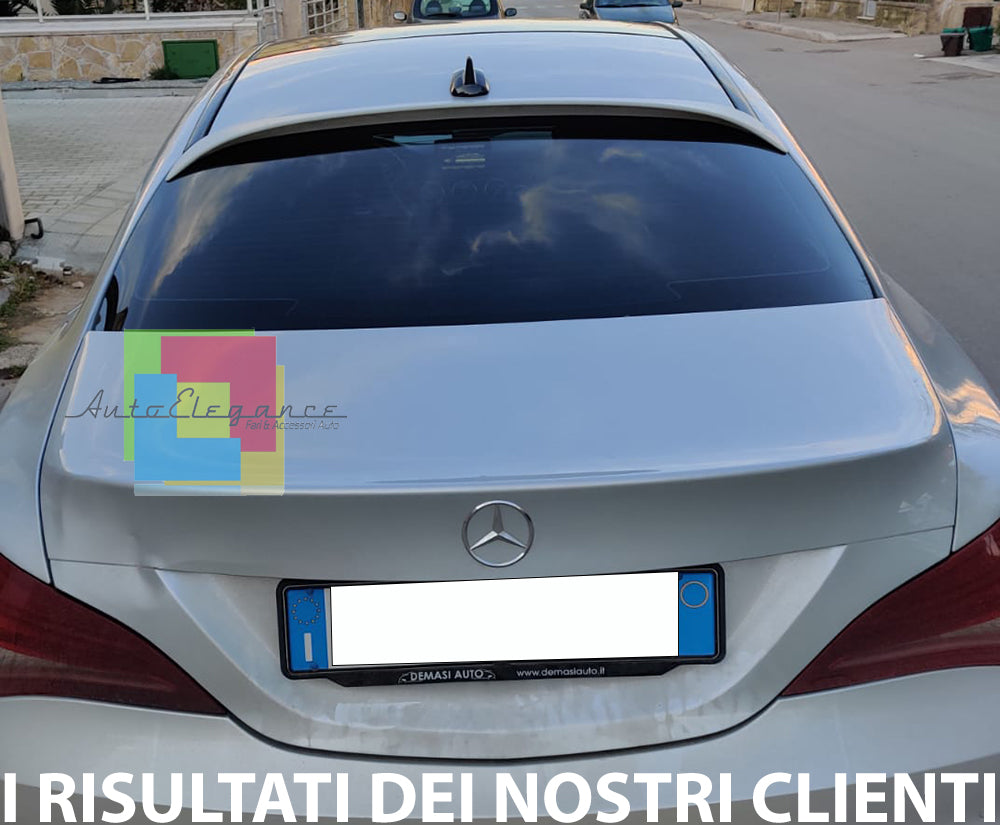 MERCEDES CLA W117 C117 SPOILER SUL LUNOTTO POSTERIORE TETTO LOOK AMG