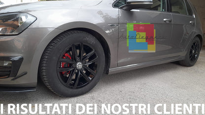 VW GOLF 7 VII 2012-2019 SIDE SKIRTS UNDER DOOR ABS LOOK R RLINE