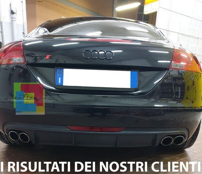 DIFFUSORE SOTTO PARAURTI POSTERIORE - PER AUDI TT 8J 2006-2014 - ESTRATTORE