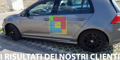 VW GOLF 7 VII 2012-2019 SIDE SKIRTS UNDER DOOR ABS LOOK R RLINE