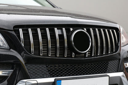 GRIGLIA ANTERIORE MERCEDES ML W166 2011-2015 MASCHERINA AMG PROFILI CROMATI