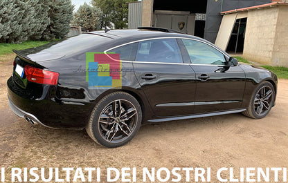 AUDI A5 2012+ RESTYLING MINIGONNE LATERALI SOTTO PORTA LOOK S-LINE S5 AUTOELEGANCERICAMBI