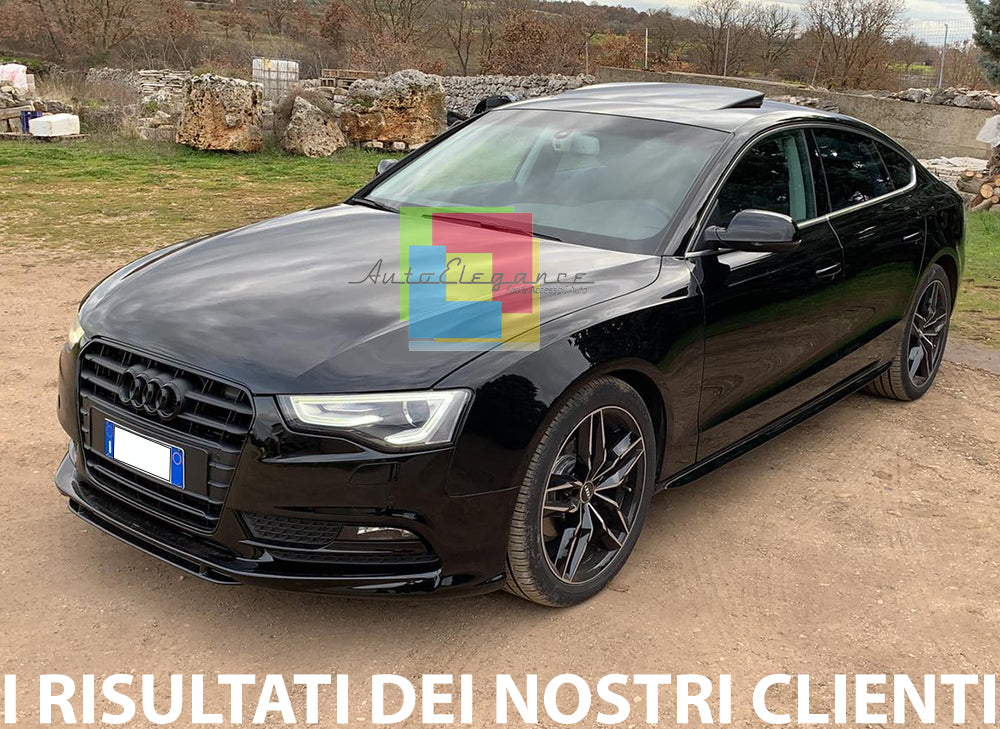 SOTTO PARAURTI ANTERIORE AUDI A5 2012+ RESTYLING LOOK S-LINE