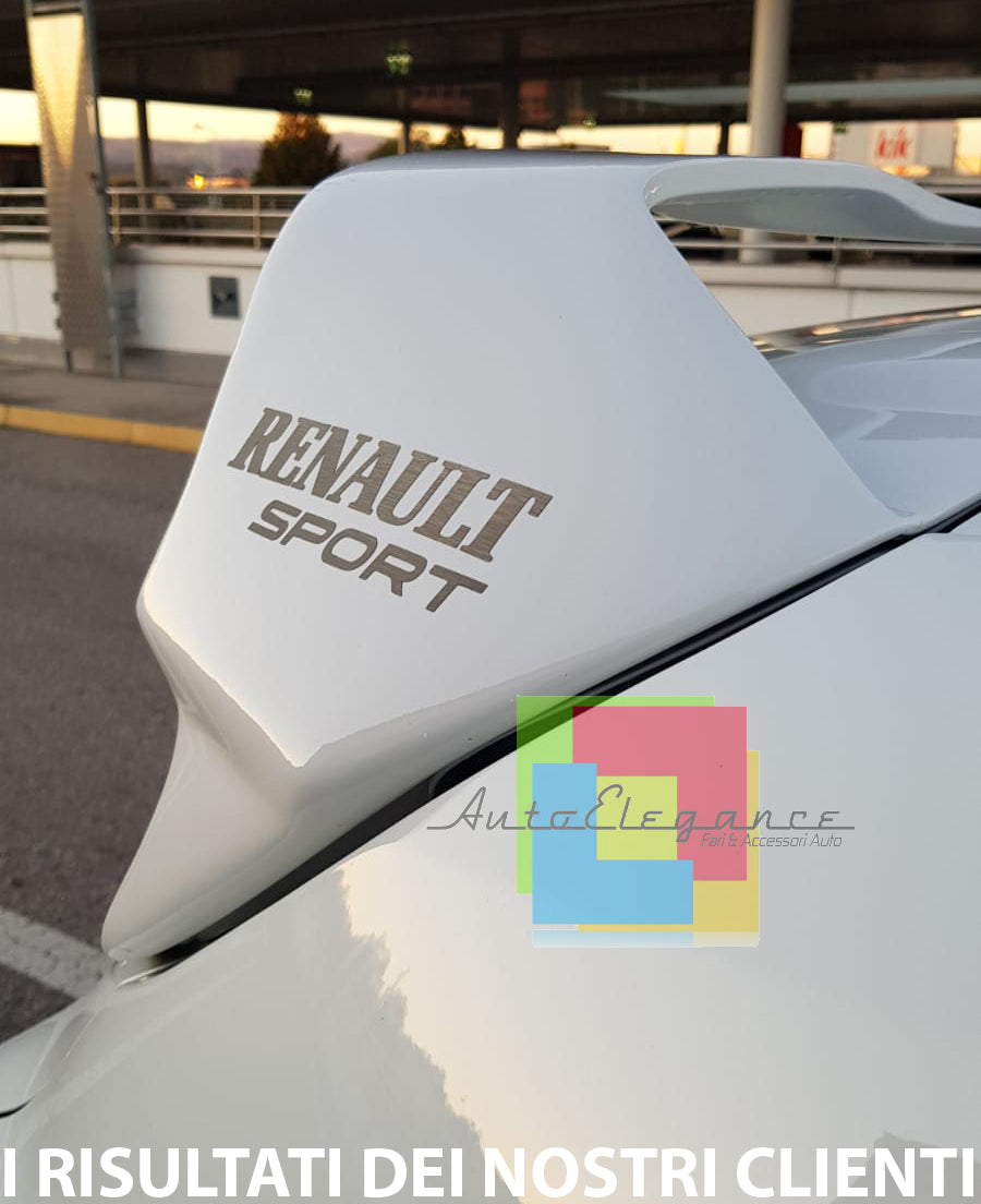 RENAULT CLIO 4 IV 2012-2019 SPOILER POSTERIORE SUL TETTO LOOK SPORTIVO RS