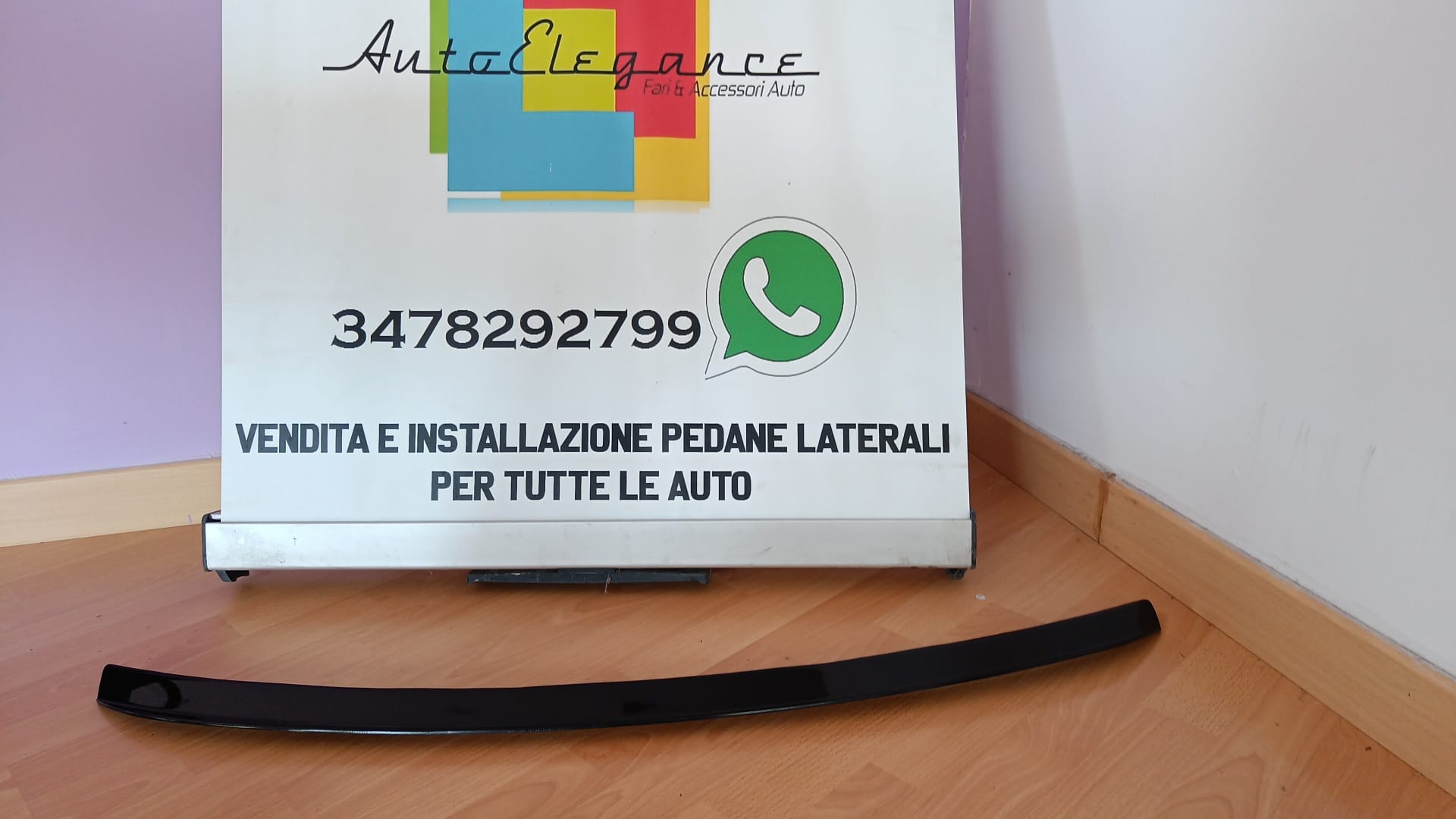 ALFA ROMEO STELVIO SPOILER POSTERIORE TETTO AGGIUNTIVA ALA NERO LUCIDO 0237 AUTOELEGANCERICAMBI