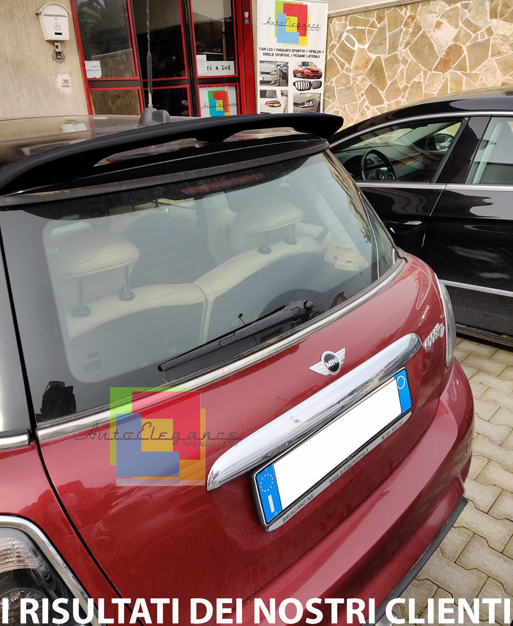 SPOILER POSTERIORE SUL TETTO LOOK SPORTIVO PER MINI COOPER R56 2005-2014