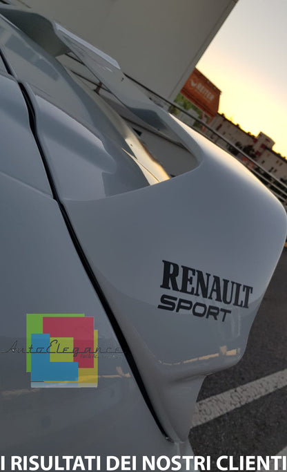 RENAULT CLIO 4 IV SPOILER POSTERIORE SUL TETTO LOOK SPORTIVO RS