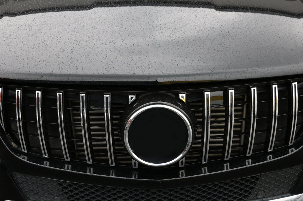 GRIGLIA ANTERIORE MERCEDES ML W166 2011-2015 MASCHERINA AMG PROFILI CROMATI