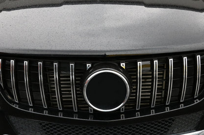 GRIGLIA ANTERIORE MERCEDES ML W166 2011-2015 MASCHERINA AMG PROFILI CROMATI