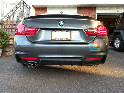 SOTTO PARAURTI FRONTE RETRO BMW SERIE 4 F32 F33 F36 2013+ LOOK M PERFORMANCE