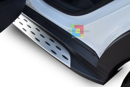 PEDANE LATERALI TOP QUALITA&apos; PER HYUNDAI KONA 2017 IN POI SOTTOPORTA ANTISCIVOLO