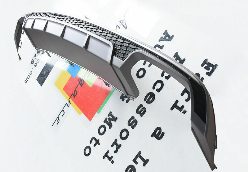 UNDER BUMPER AUDI A6 4G C7 2015-2018 AVANT + SEDAN REAR DIFFUSER S6 -