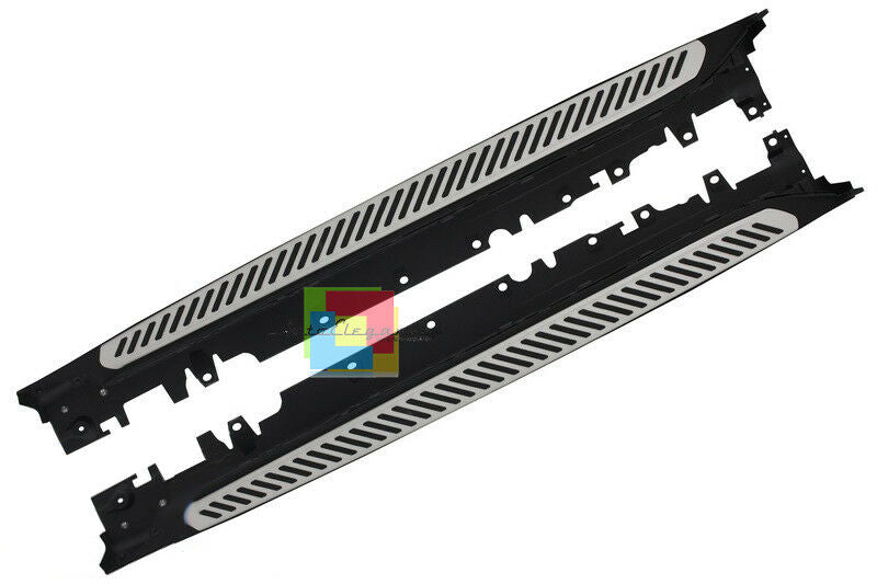 SIDE STEPS FOR BMW X6 F16 FROM 2014+ TOP QUALITY ALUMINUM DOOR SILLS .-