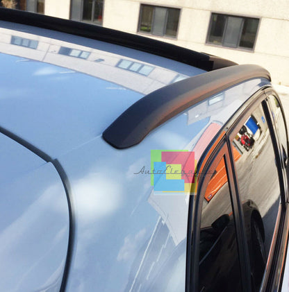 BARRE SUL TETTO PER AUDI A3 8V SPORTBACK 2012+ MANCORRENTI ALLUMINIO NERO AUTOELEGANCERICAMBI