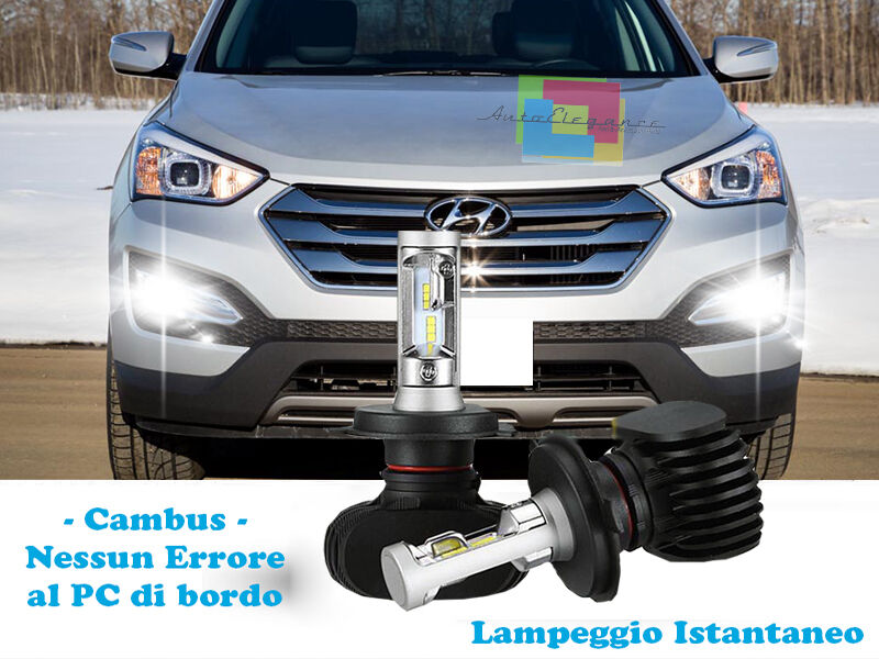 LAMPADE FENDINEBBIA LAMPEGGIO ISTANTANEO LED HYUNDAI GRAND SANTA F&Eacute; 6000K CREE