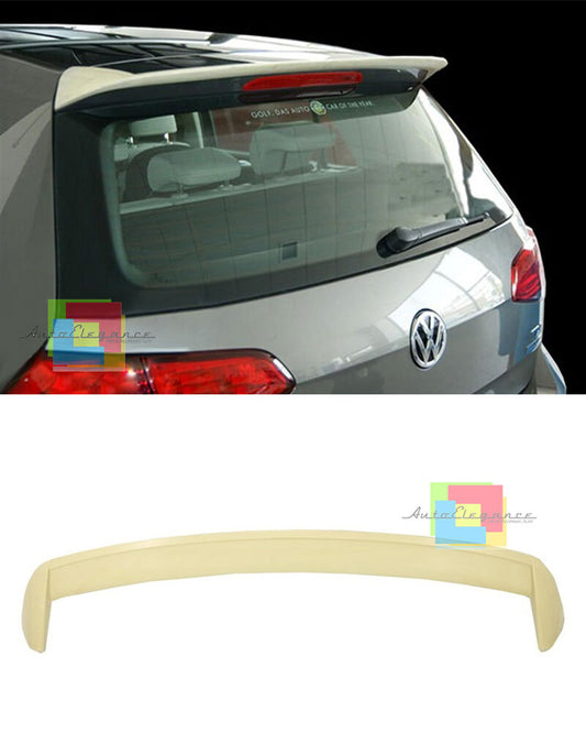 VW GOLF 7 MK7 VII 2012+ REAR ROOF SPOILER RLINE LOOK IN ABS