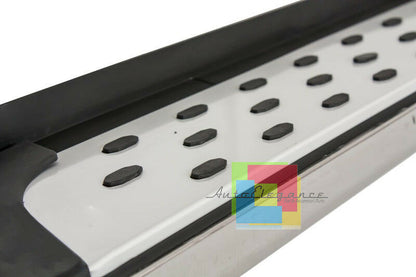 PEDANE LATERALI MAZDA CX-5 2011-2016 SOTTOPORTA ANTI SCIVOLO ALLUMINIO