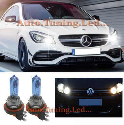 MERCEDES CLA W117 LAMPADE H15 55W 12V BLU XENO DIURNE ABBAGLIANTI POSIZIONI