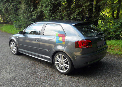 LOOK S-LINE S3 - MINIGONNE LATERALI AUDI A3 8P 2003-2012 SOLO PER 3 PORTE