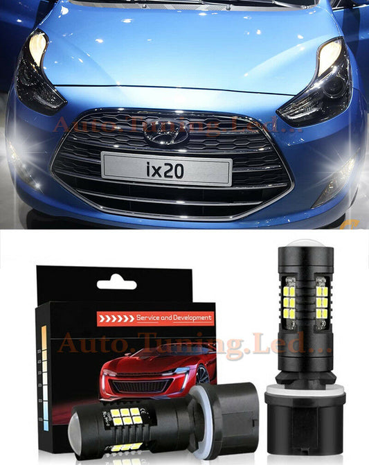 2x LAMPADE P13W CAMBUS MERCEDES E W212 DIURNE DRL POSIZIONI LED BIANCO 6000K - AUTOELEGANCERICAMBI