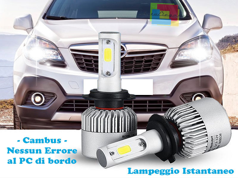 LED LOW BEAM LAMPS OPEL MOKKA INSTANT 6000K CREE