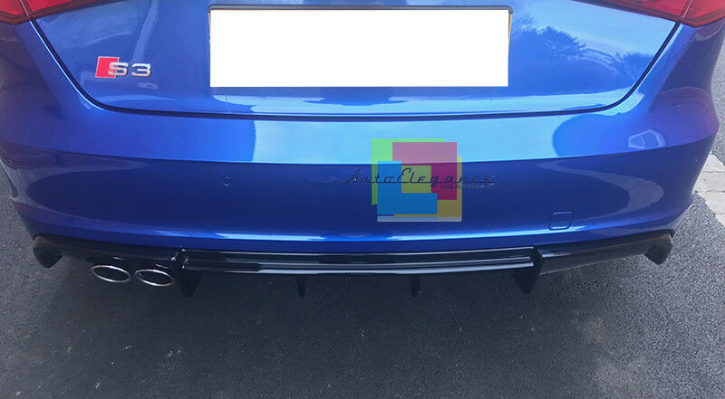 ABS UNDER BUMPER AUDI A3 8V SPORTBACK 2012-2015 SLINE BUMPER DIFFUSER