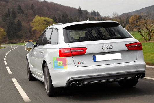 AUDI A6 4G C7 2011-2014 AVANT BERLINA DIFFUSORE POSTERIORE DESIGN S6 AUTOELEGANCERICAMBI