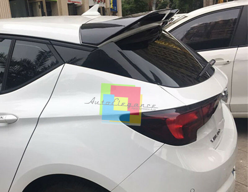 REAR ROOF SPOILER FOR OPEL ASTRA K 2015-2018 DESIGN TUNING .-