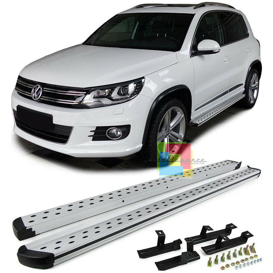 SIDE STEPS VW TIGUAN 5N 2007-2015 TOP QUALITY NON-SLIP DOOR SILLS