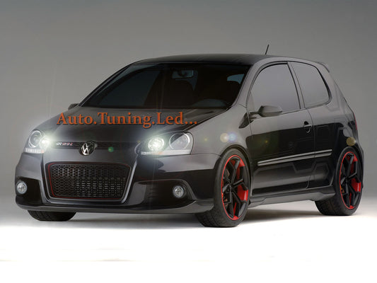 AUDI A4 B7 COPPIA LAMPADE LUCI DIURNE POSIZIONI A LED 6000K P21W BA15 NO ERROR AUTOELEGANCERICAMBI