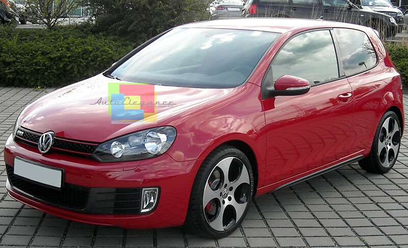 MINIGONNE LATERALI VW GOLF 6 2008-2012 - SPOILER SOTTOPORTA LOOK GTI -