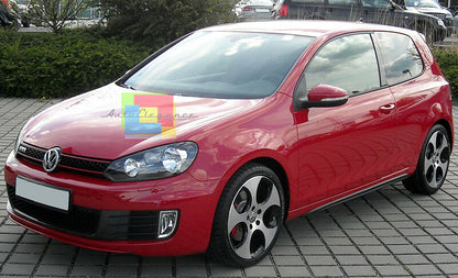 MINIGONNE LATERALI VW GOLF 6 2008-2012 - SPOILER SOTTOPORTA LOOK GTI -