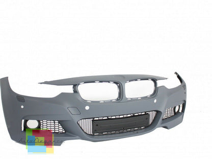 PARAURTI ANTERIORE LOOK M-TECHNIK PER BMW SERIE 3 F30 F31 2011+ BERLINA TOURING