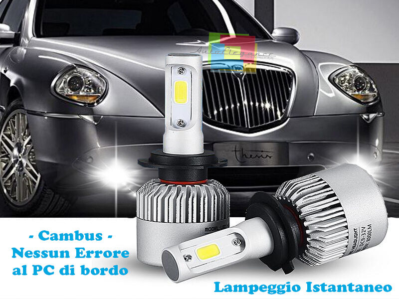 LED FOG LIGHTS LANCIA THESIS 2002-2009 CAMBUS ICE WHITE CREE